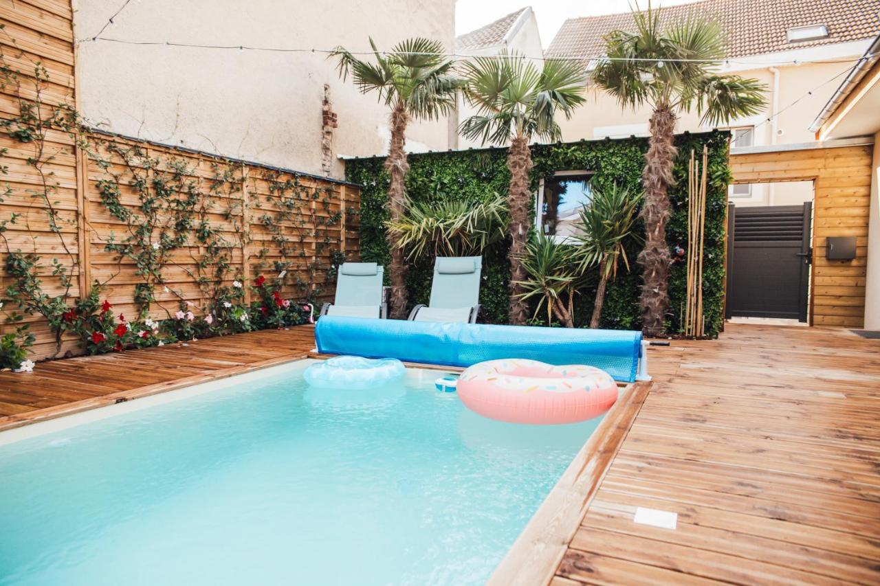 La Suite 176 - Piscine Privee, Spa, Hammam A Reims Eksteriør bilde