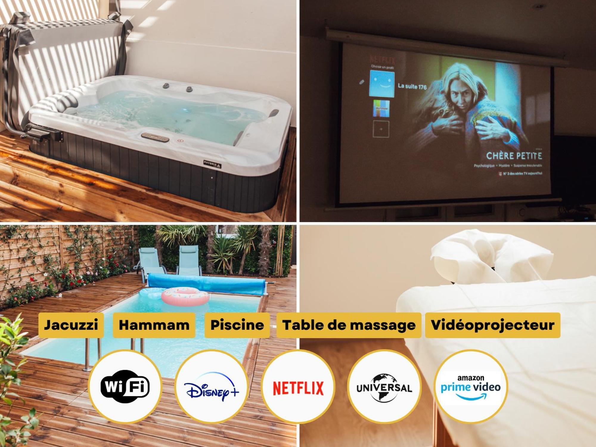 La Suite 176 - Piscine Privee, Spa, Hammam A Reims Eksteriør bilde